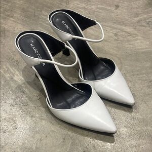 Marc Fisher Women's White Heels